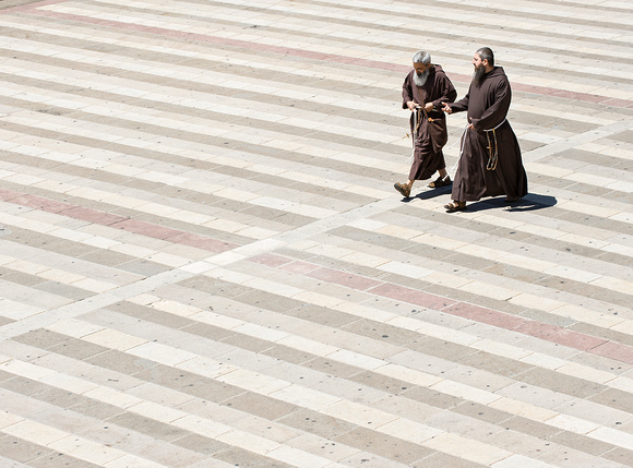 Two Franciscans, Assisi