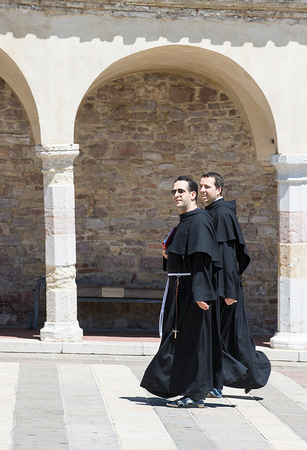 Monks, Assisi (2)