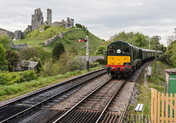 Corfe Station - The Classic View