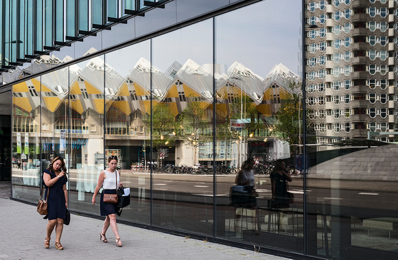 Architectural Backdrop, Rotterdam