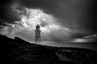 Dark Skies over Black Nore Lighthouse
