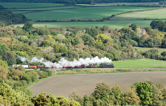 A Freight heading for Swanage