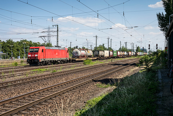 Mixed Freight at Wiesbaden Ost station
