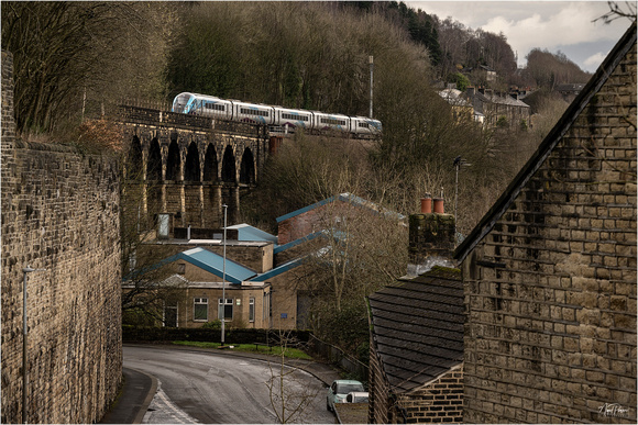 A view from Station Road, Slaithwaite