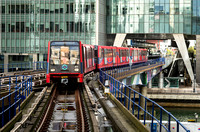 Approaching Canary Wharf Station