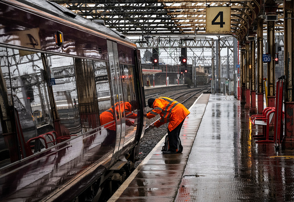 A Rainy Afternoon at Crewe