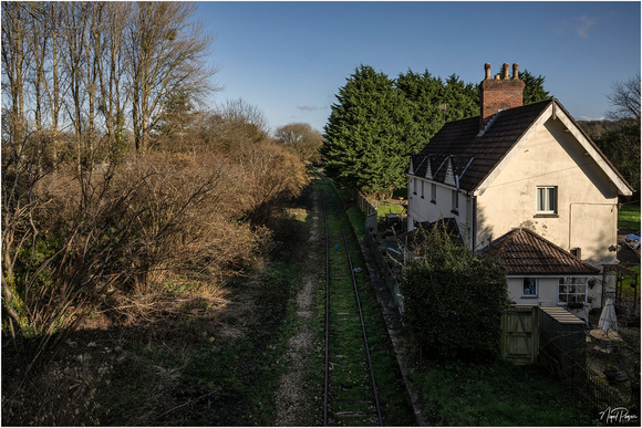 The former Sheepway Station building