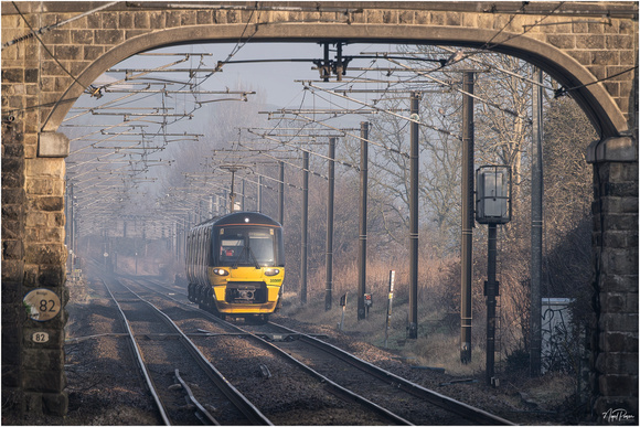 A misty morning in Cononley
